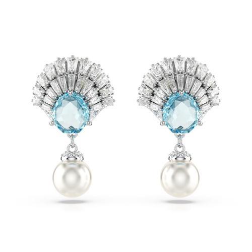 5680301 Swarovski Küpe Idyllıa E:Pe Drop Pearl Aqua/Rhs
