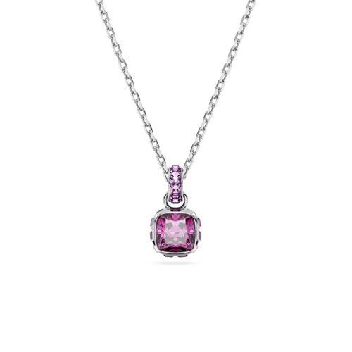 5651708 Swarovski Kolye Birthstone:Pend Feb Pendant Pur/Rhs