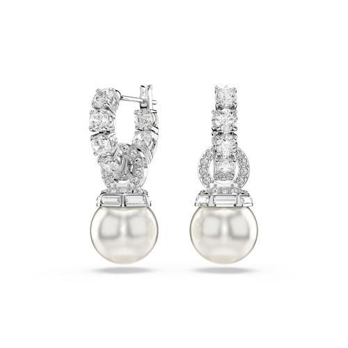 5691716 Swarovski Küpe Matrıx:Pe Pearl Whıte/Rhs