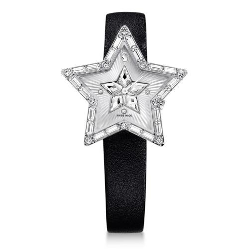 5656952 Swarovski Kol Saati Symbolıca Star:Ls Black/Sılver/Sts