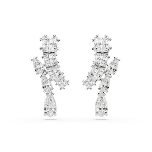 5700418 Swarovski Küpe Matrıx:Pe Whı/Rhs
