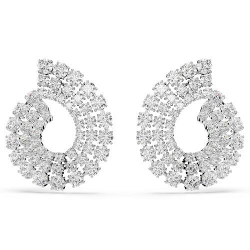 5705834 Swarovski Küpe Matrıx:Pe Round Whıte/Rhs