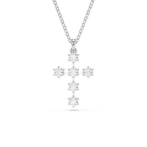 5675576 Swarovski Kolye insigne:Pend Cross_Constella Whi/Rhs