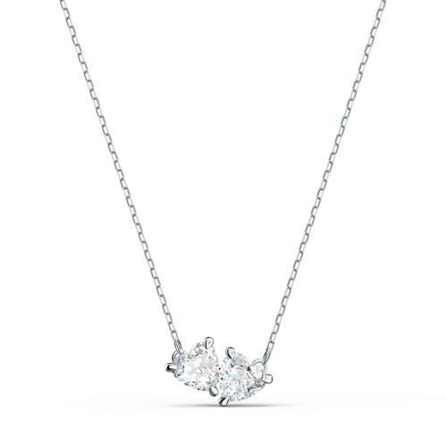5517117 Swarovski Kolye Attract Soul-Necklace Heart Czwh-Rhs