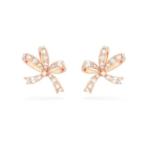 5647572 Swarovski Küpe Volta:Pe Fig S Bow Whi/Ros