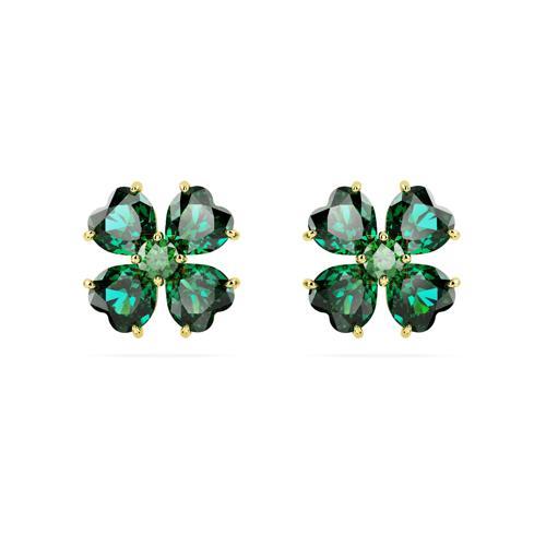 5666236 Swarovski Küpe Idyllia:Pe Stud Clover Gre/Gos
