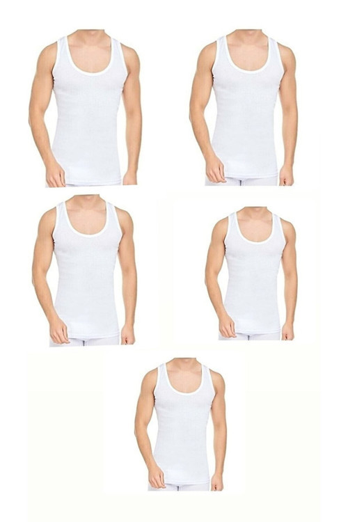 Erkek 5'Lı Paket Pamuklu Atlet
