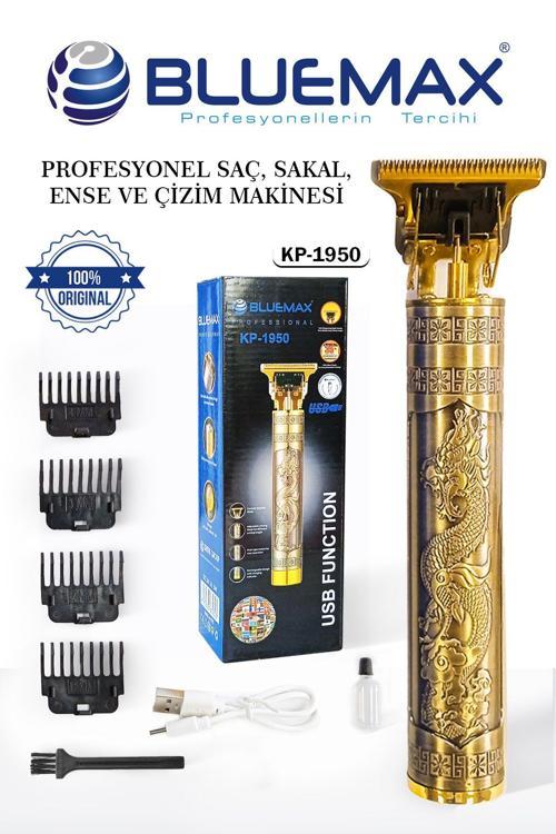T-Bıçak Vücut Kılı Saç Ense Sakal Çizim Tıraş Makinesi Profesyonel Şarjlı Erkek Ba