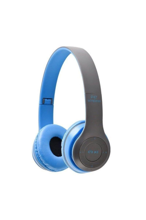 Cep Telefonu Uyumlu Şarj Edilebilir Kulak Üstü Kablosuz 5.0+Edr Wireless Bluetooth Kulaklık Aux Ve S