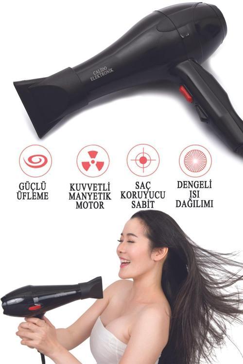 Profesyonel Turbo Isı Hız Saç Kurutma Fön Makinesi Saç Düzleştirici Saç Bakım
