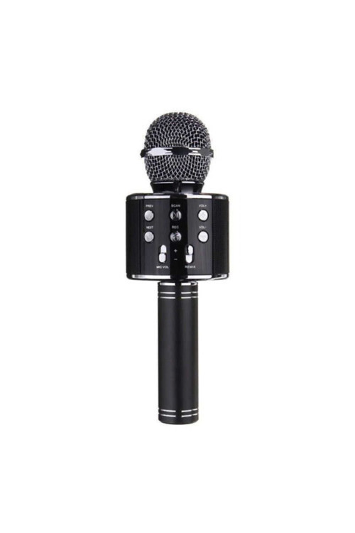 Monadm Kablosuz Karaoke Mikrafon Bluetooth Mp3 Çalar Sd-Usb-Aux Girişli