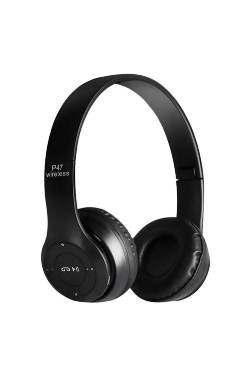 Ios Müzik Çalar Extra Bass Kulak Üstü Kablosuz 5.0+Edr Wireless Bluetooth Kulaklık Aux Ve Sd Kart Gi