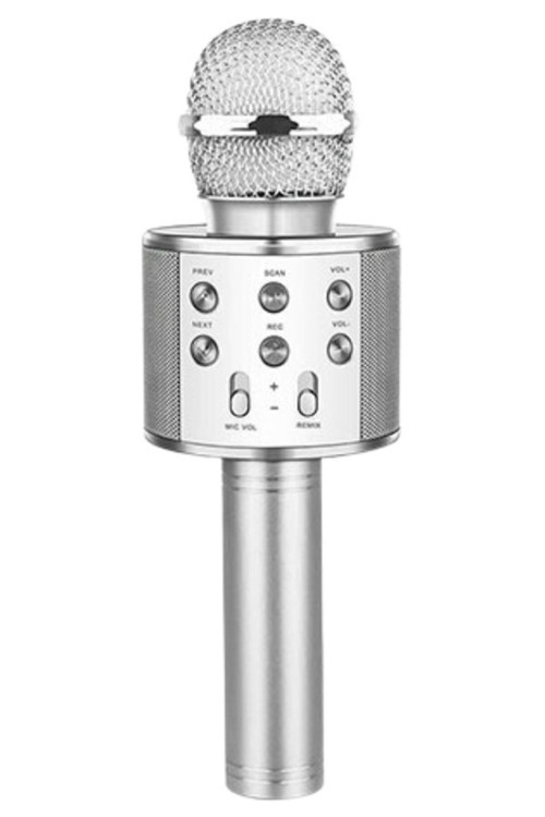 Monadm Kablosuz Karaoke Mikrafon Bluetooth Mp3 Çalar Sd-Usb-Aux Girişli