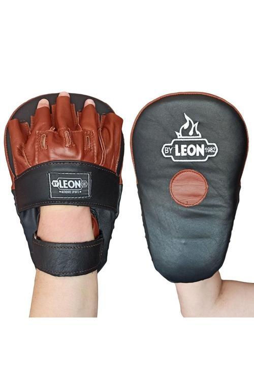 Leon Energy Hakiki Deri Kick Boks Ve Muay Thai El Lapası Kahverengi