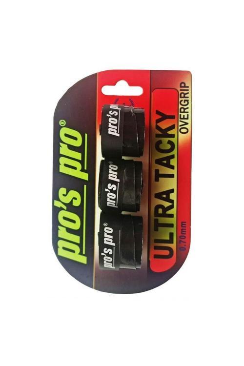 Pros Pro Ultra Tacky 3Lü Overgrip Siyah G305B