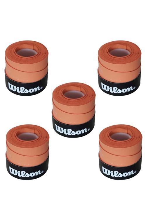 Turuncu Comfort Bowl O'Grips 5 Adet Grip, Tenis Raketi Gribi Kiremit Renkli Tenis Gribi