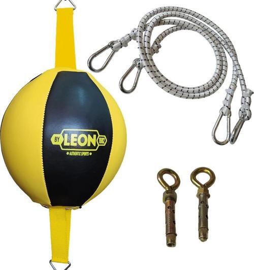 Sarı Leon İki Askılı Pencikbol Hız Refleks Topu