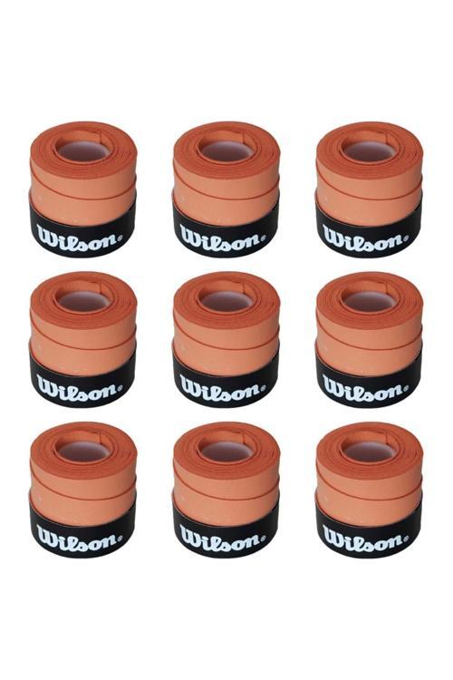 Comfort Bowl O'Grips 9 Adet Grip, Tenis Raketi Gribi Kiremit Renkli