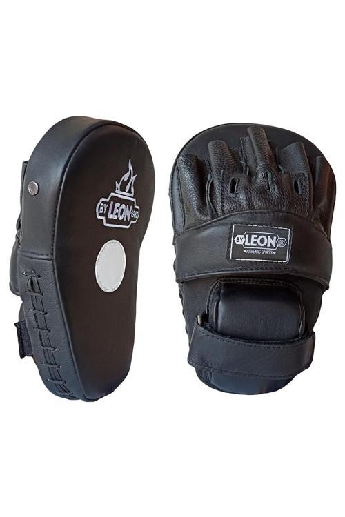 Leon Energy Hakiki Deri Kick Boks Ve Muay Thai El Lapası Siyah