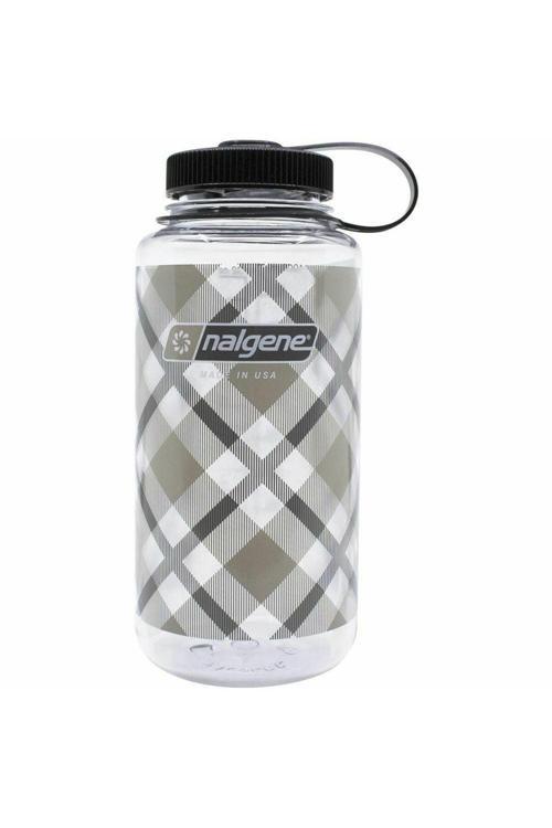32 Oz Beige Plaid Matara