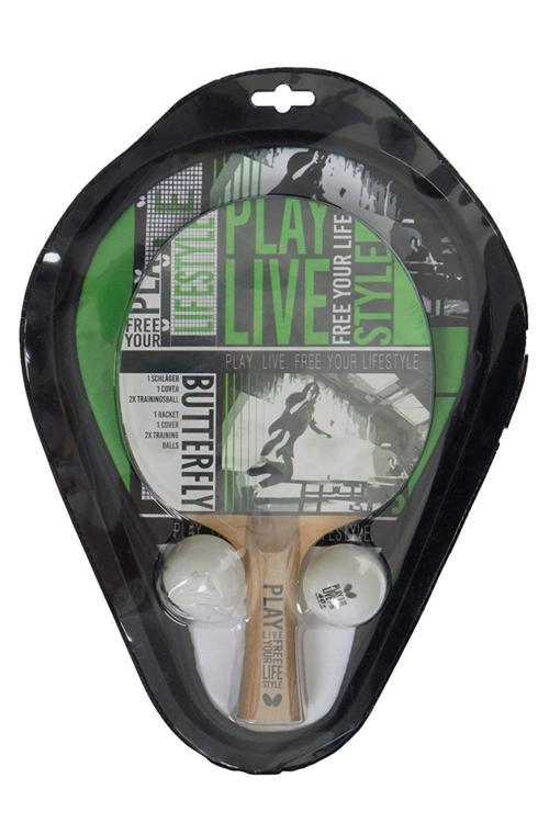 85210 - Tt Free Your Style Masa Tenisi 1 Raket Kılıf 2 Top Set