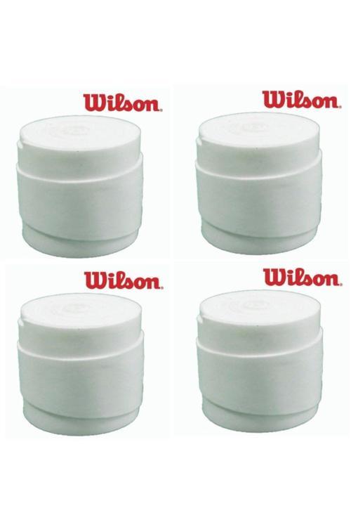 4 Adet Pro Comfort Beyaz Overgrip Tenis Raketi Gribi Wrz4024Wh White