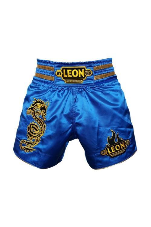 Leon Dragon Muay Thai Ve Kick Boks Şortu Mavi