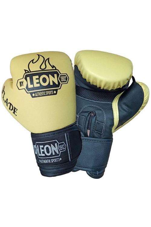 Leon Blade Training Boks, Kick Boks Ve Muay Thai Eldiveni Sarı