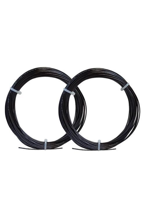 2 Adet Synthetic Gut Power 1,30 Mm. Kordaj 12 Metre Siyah