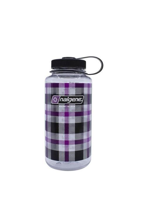 32 Oz Wide Mouth Purple Plaid Matara