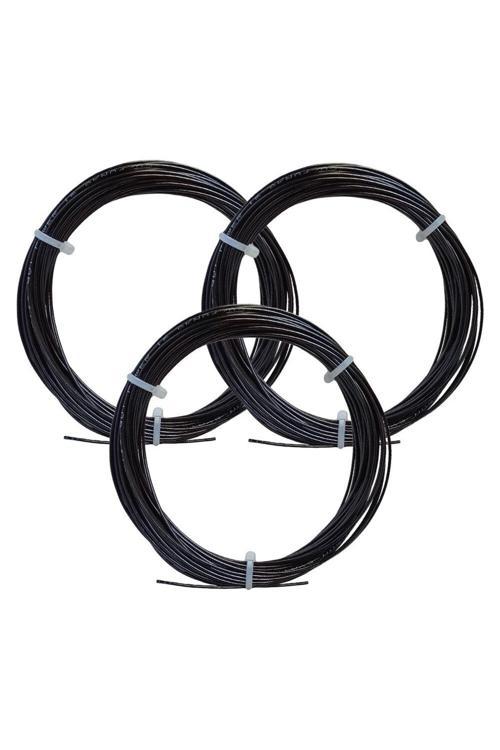 3 Adet Synthetic Gut Power 1,30 Mm. Kordaj 12 Metre Siyah