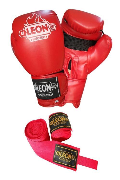 Leon Blade Training Boks Kick Boks Ve Muay Thai Eldiveni Ve Bandaj Seti 3,5 Mt