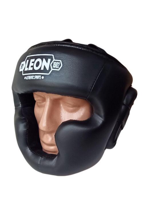 Leon Hardy Boks, Muay Thai Ve Kick-Boks Antrenman Kaskı Siyah