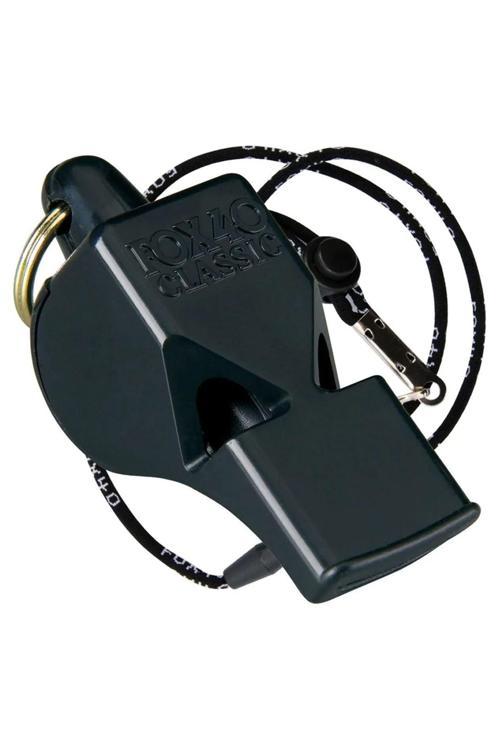 Classic İpli Hakem Düdüğü Siyah Düdük 9901-0008