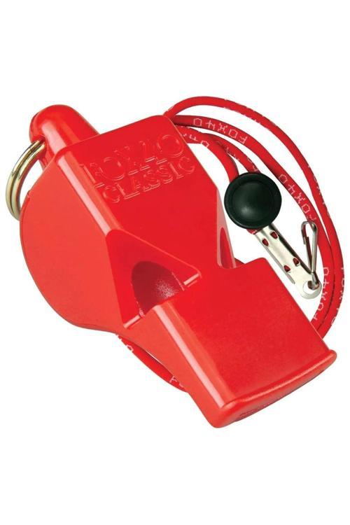 Classic İpli Hakem Düdüğü Kırmızı Düdük 9903-0108