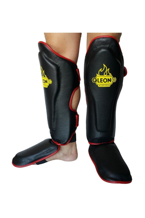 Leon Solid Muay Thai Ve Kick Boks Ayak Ve Kaval Koruyucu