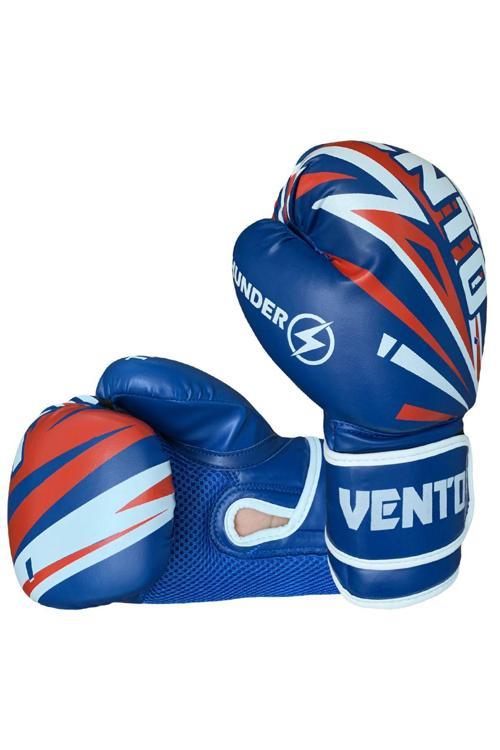 Thunder Boks Ve Kick-Boks Eldiveni Mavi 10 Oz