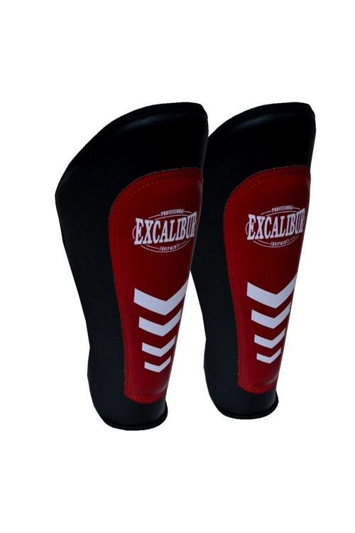 Kick Boks Ve Muay Thai Kaval Koruyucu Kırmızı Siyah L Beden