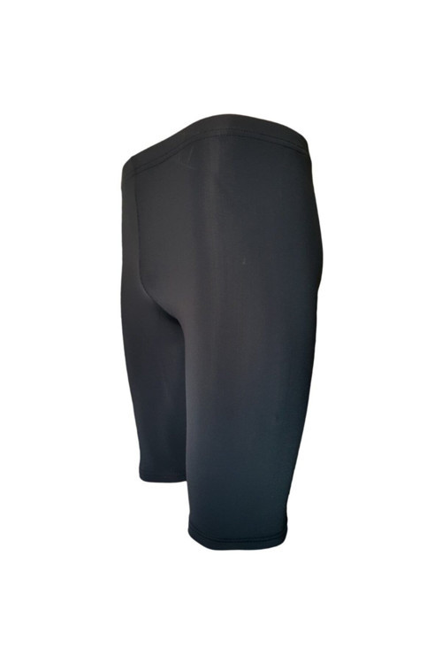 Unisex Siyah Full Lykralı Toparlayıcı Sporcu Taytı