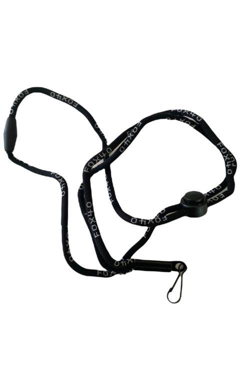Breakaway Lanyard Düdük İpi Siyah 9950DZ
