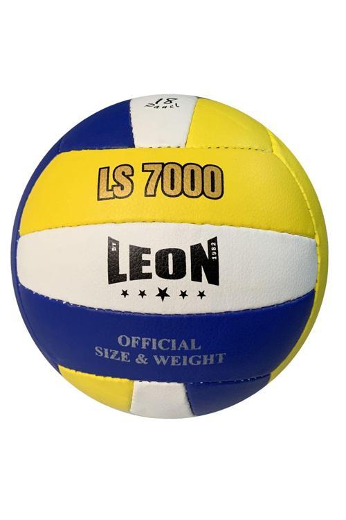 Leon Ls7000 Voleybol Topu El Dikişli Mavi Beyaz
