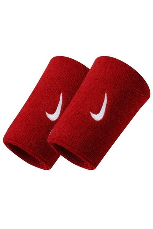 Swoosh Wristbands Doublewide Havlu El Bilekliği Kırmızı