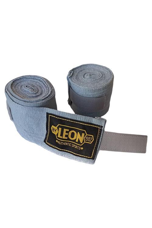 Leon Elastik Boks, Kick Boks Ve Muay Thai Bandajı 3,5 Metre Gri
