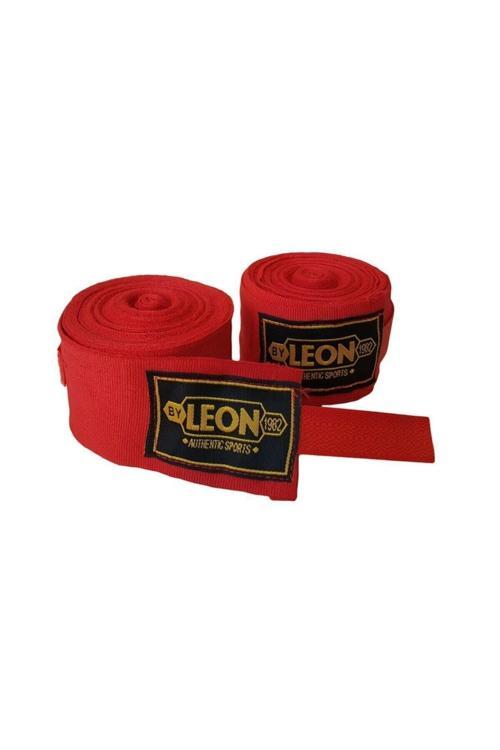 Leon Elastik Boks, Kick Boks Ve Muay Thai Bandajı 7 Metre Kırmızı