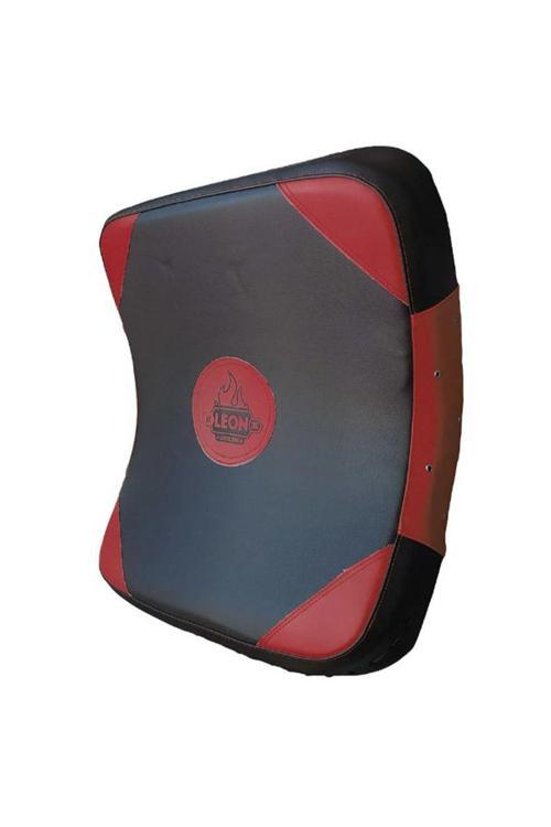Curved Büyük Boy Darbe Yastığı Kick-Boks Lowkick Pads Kırmızı