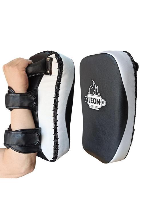 Strong Kick Boks Ve Muay Thai Darbe Yastığı Siyah Beyaz