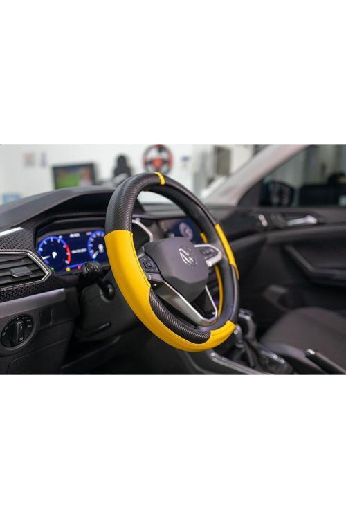 Hyundai Matrix Uyumlu Karbon Direksiyon Kılıfı