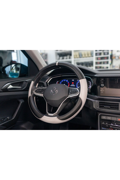 Volkswagen Bora Uyumlu Karbon Direksiyon Kılıfı