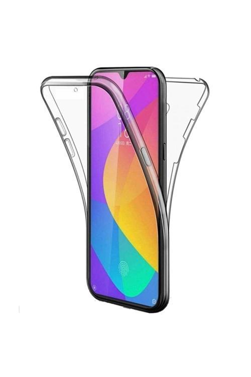 Ayvaz Akseesuar Samsung Galaxy M31S Ön Arka Şeffaf 360 Derece Tam Korumalı Kılıf