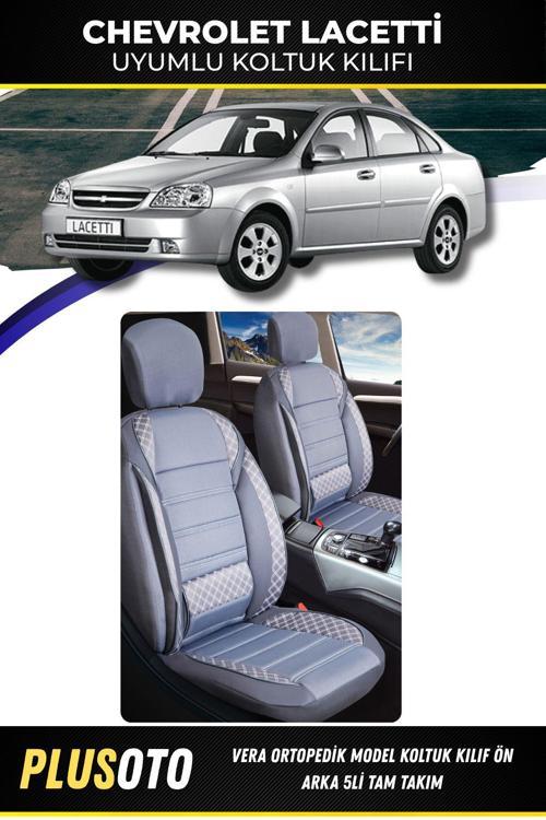 Chevrolet Lacettiuyumlu Vera Serisi Füme Oto Koltuk Kılıfı 5Li Takım Set M-27